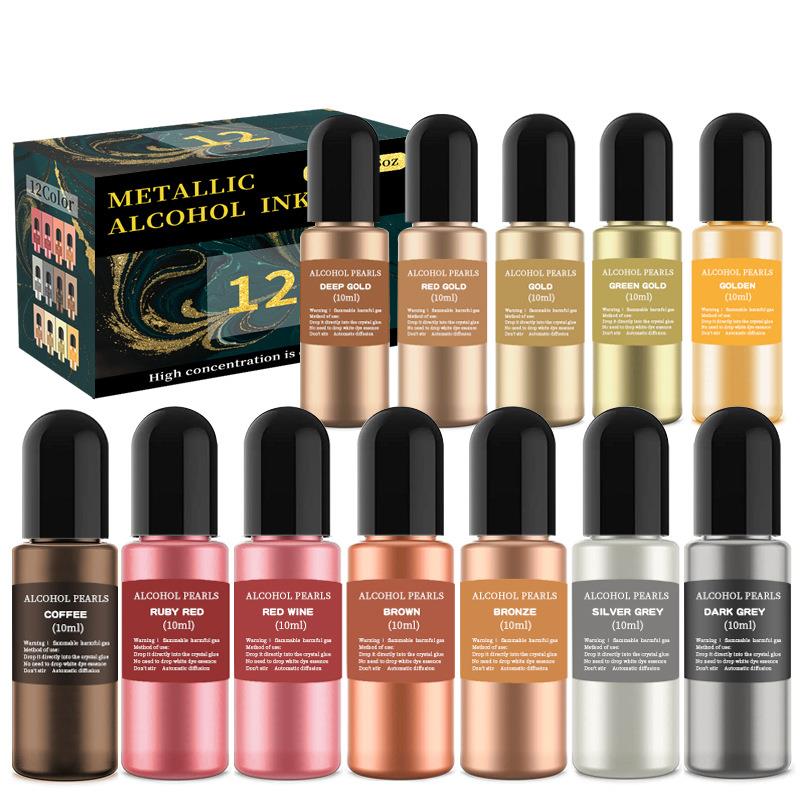 1 Set Resin Pigment Kit Art In - Resin Dye Alcohol review and price
