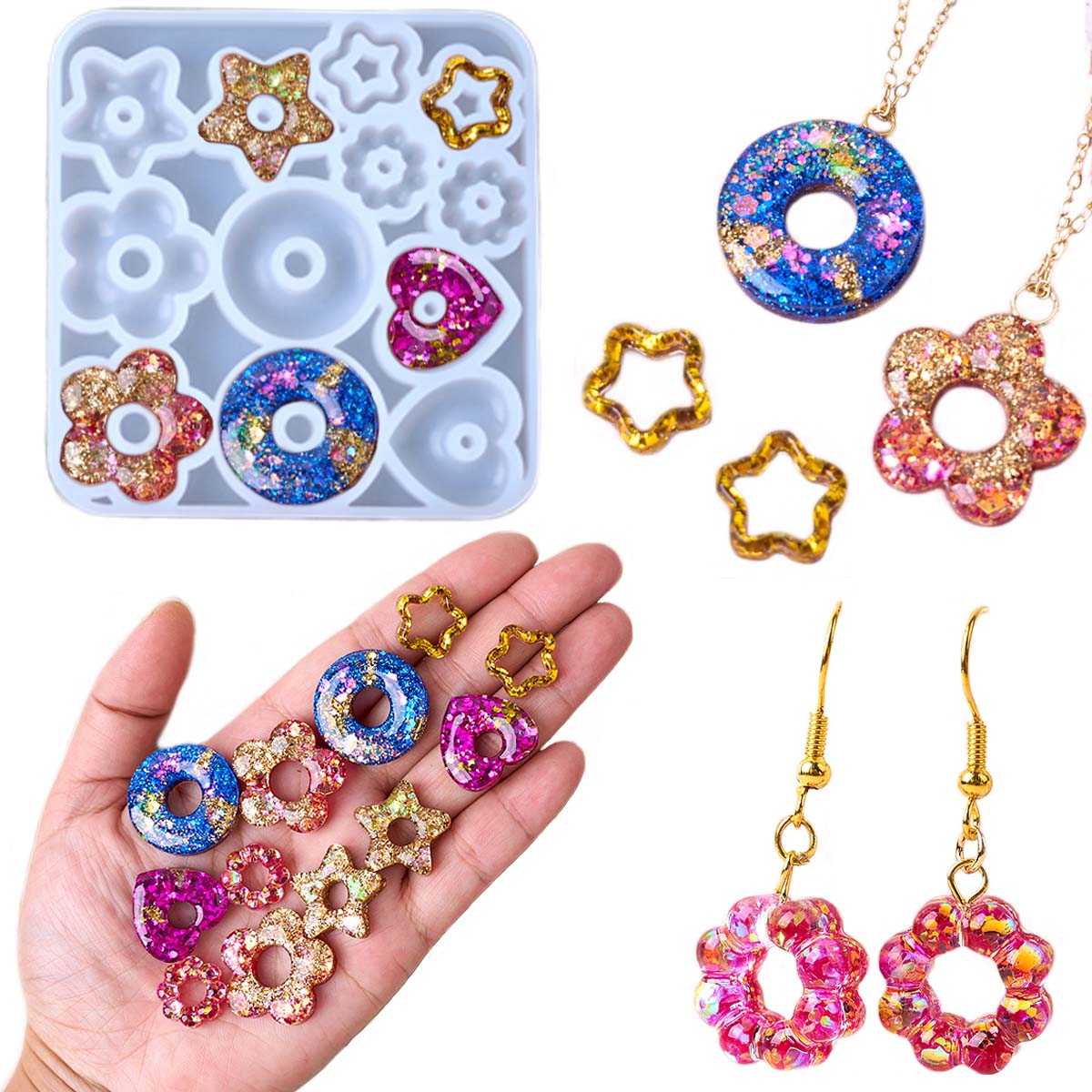 Multifuntional Jewelry Silicon - Resin Craft Ideas review and price