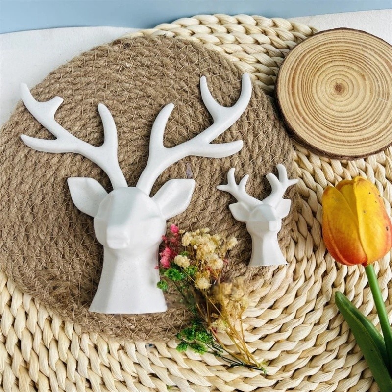 2 Pieces of Deer Antlers Ornam - Resin Craft Ideas review and price