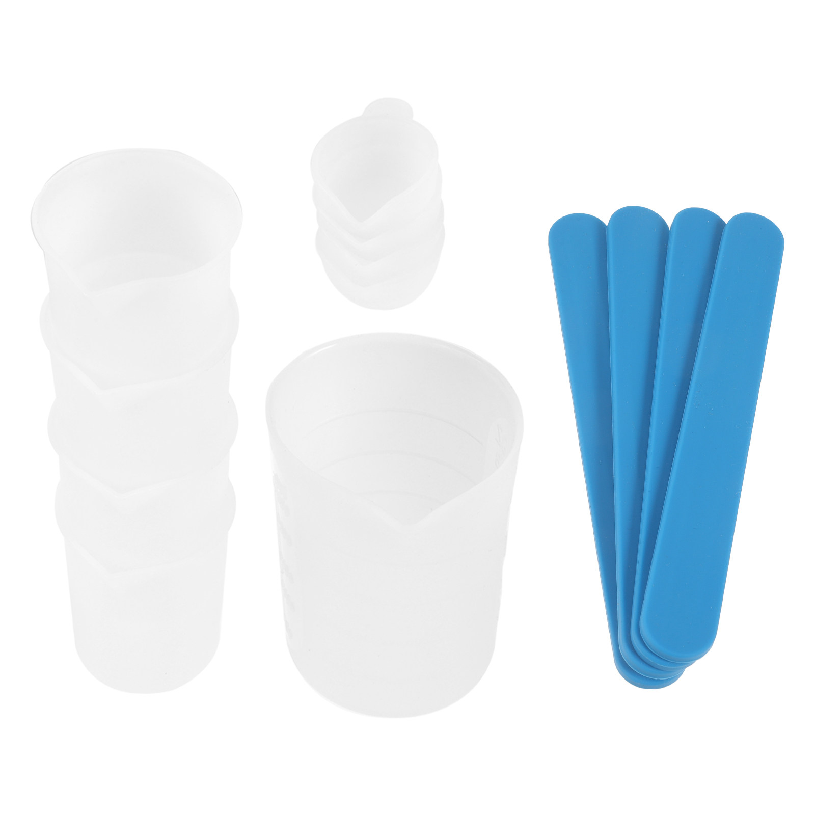 1Set Epoxy Mixing Cup Tool Kit - Mixing Cup Silicone review and price